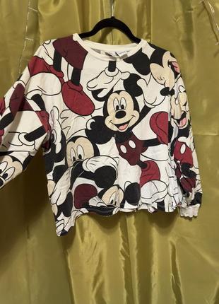 Кофта zara mickey
