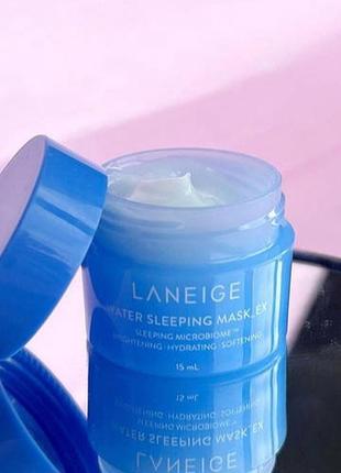 Зволожувальна нічна маска для обличчя laneige water sleeping mask, 15 мл