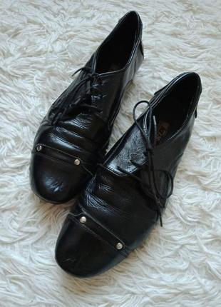Кожаные туфли.подарок!