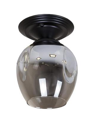 Світильник стельовий 756xpr0231f-1 bk+bk