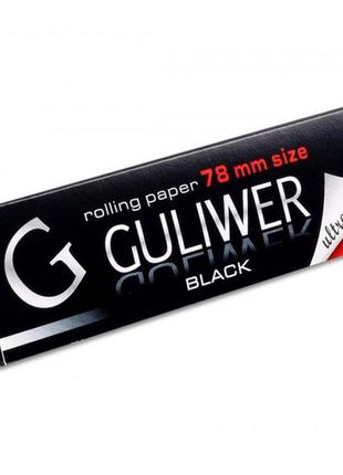 Бумага для самокруток guliwer black