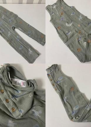 Marks&spencer літній комбінезон, ромпер з відкритими ніжками. 2/3 роки, 92/98 зріст.