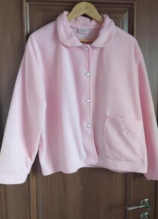 Флісова домашня кофтина на розмір xl по бірці