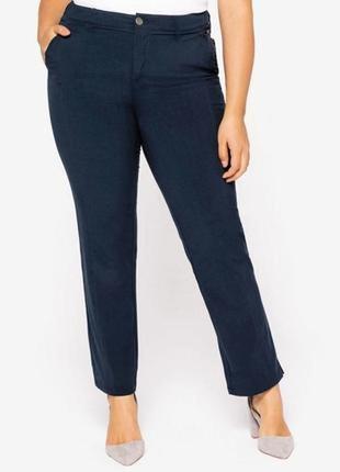 Фирменные стрейчевые прямые брюки от marks & spenser 🩷