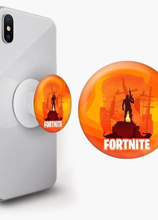 Попсокет (popsockets) держатель для смартфона фортнайт (fortnite) (8754-1194)2 фото