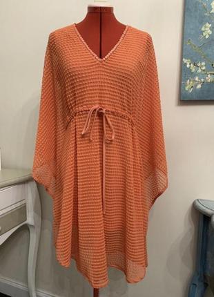 Vila clothes s-m туника трикотажная на подкладке для пляжа или жаркой погоды