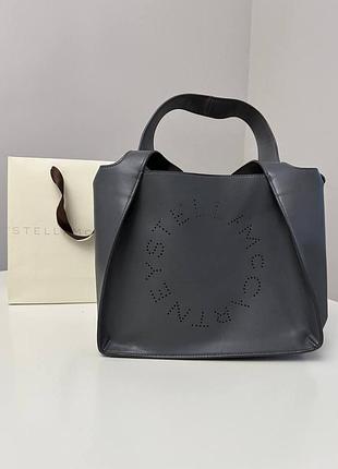 Кожаная женская сумка stella oro mccartney