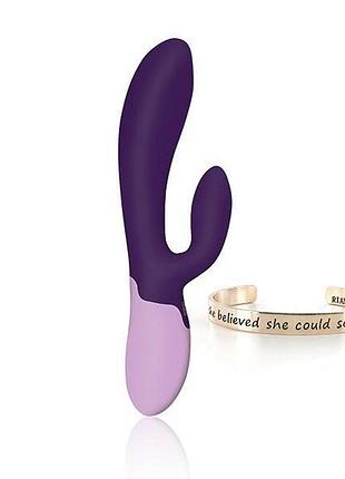 Вібратор кролик із підігрівом rianne s xena purple