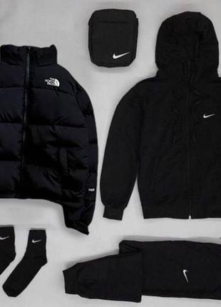 Комплект 5в1 the north face