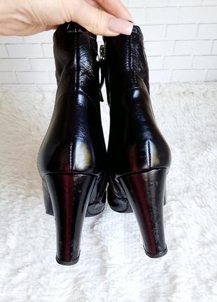 Кожаные ботинки, полусапоги