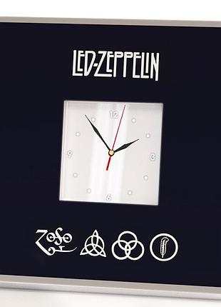 Авторские часы "led zeppelin. лед зеппелин" для фанатов рок музыки, украшение в бар, клуб, студию