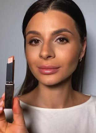 Гелева помада для губ bogenia glossiness gel lipstick №14