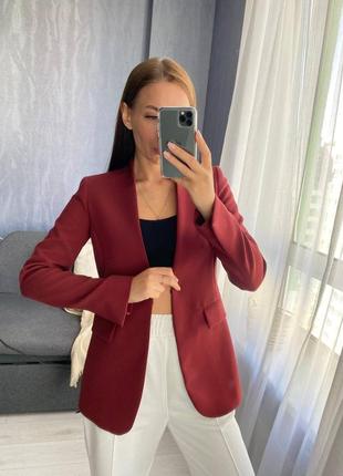Костюмный пиджак жакет zara