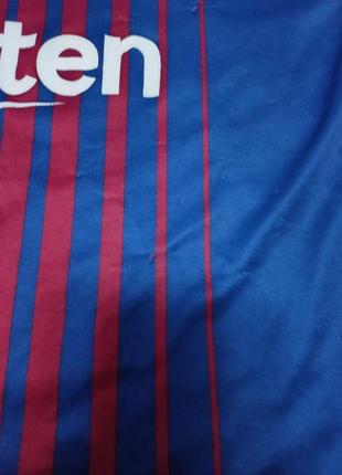Футболка футбольная barcelona messi4 фото