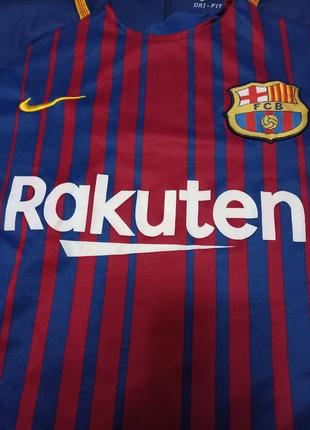 Футболка футбольная barcelona messi5 фото