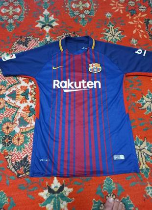 Футболка футбольная barcelona messi