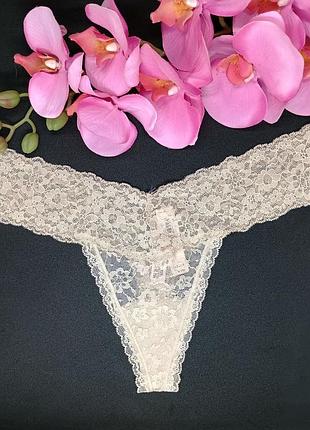 Волшебные кружевные трусики - стринги victoria's secret