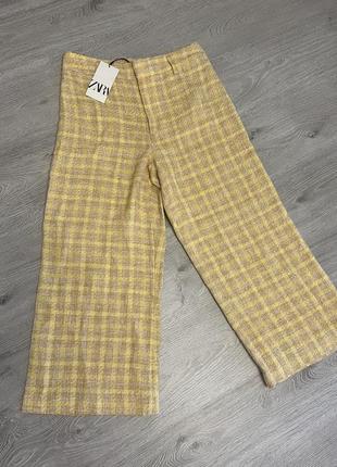Брюки кюлоты зара