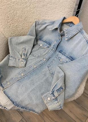 Сорочка zara oversize xs s