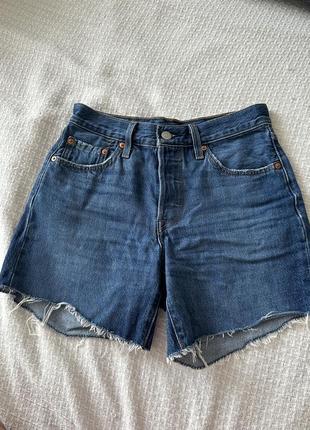 Джинсовые шорты levi’s