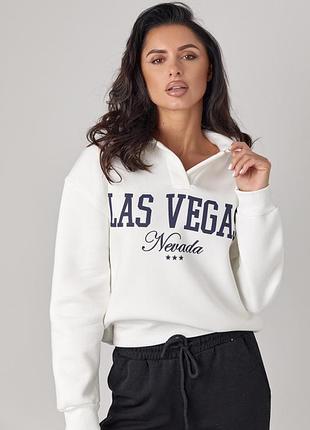 Жіночий утеплений світшот las vegas