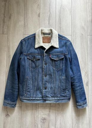 Куртка шерпа levi’s boss diesel gant