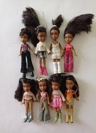 Кукла мини лил братс братц братз lil bratz мга mga негра афро нюд.