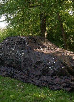 Маскирующая сетка militex мультикам грязь 2х2,5м (площадь 5 кв.м.)