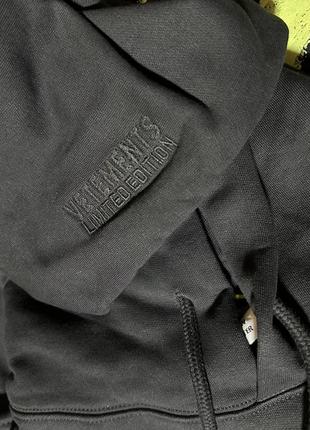 Худи vetements double anarchy hoodie 7