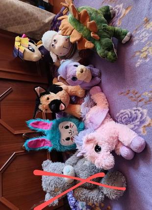 Пони, няшка потерушка, Стегозавр, кролик хадди