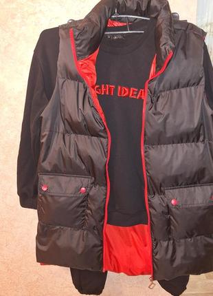 Спорт костюм тройка р.56