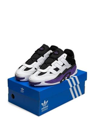 Кроссовки мужские adidas originals niteball white violet m