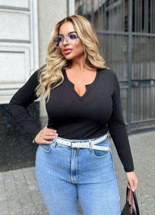 Класичний лонгслів ( кардіган теж в наявності) водолазка лонг кофточка батал плюс сайз, базовий