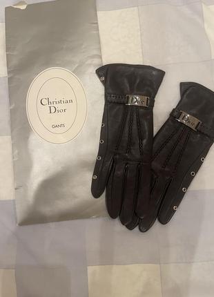 Перчатки christian dior
