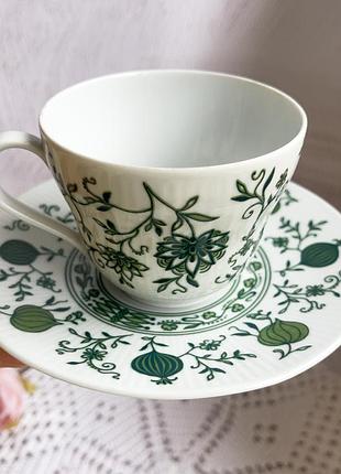 Чайна пара орнамент зелений лук seltmann weiden німеччина