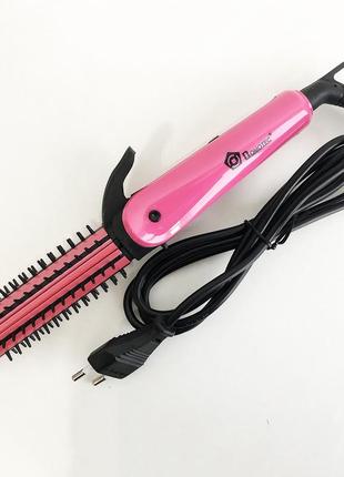 Випрямляч для волосся domotec ms-4906 3в1, сучасні щипці для завивки волосся, стайлер aq-923 для завивки