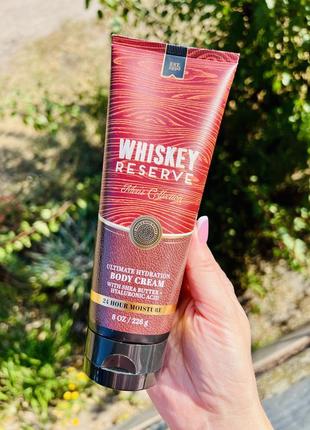 Чоловічий крем для тіла whiskey reserve від bath&body works