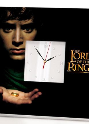 Авторские часы "властелин колец. the lord of the rings" подарок любителям кино, украшение спальни, к