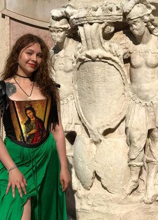 Экстравагантный корсет от kug, пошит по индивидуальным меркам