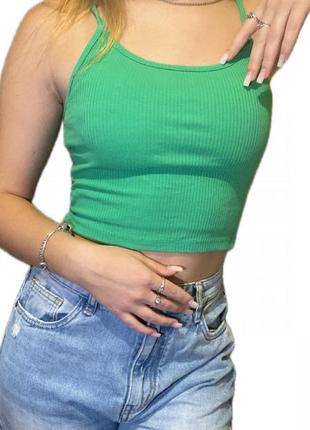 Топ на бретелях