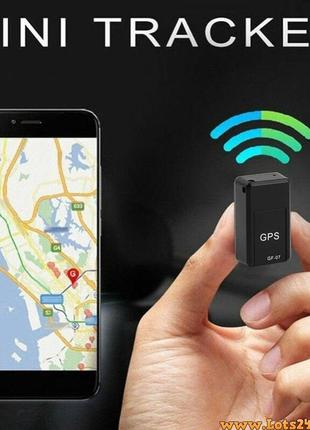 Портативний gps-трекер gf-07 компактний gsm маячок портативна автосигналізація