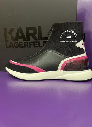 Кеды высокие, кроссовки, ботинки от karl lagerfeld 39 размера