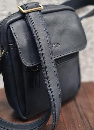 Кожаная мужская сумка katana
