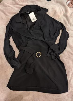 Сукня нова міні чорна zara