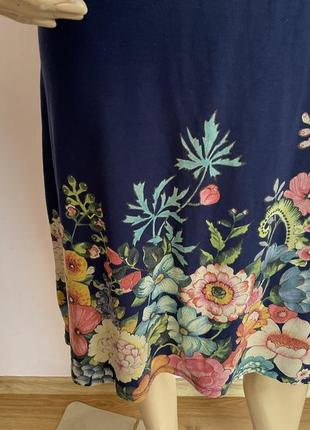 Трикотажное красивое платье от бренда desigual/xl/2 фото