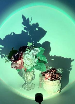 Лампа настольная разноцветная