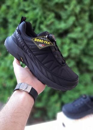 Merrell float pro черные с серым кроссовки мужские мерол осенние зимние евро зима водонепроницаемые топ качество термо ботинки