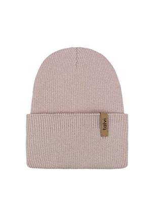 Шапка в рубчик