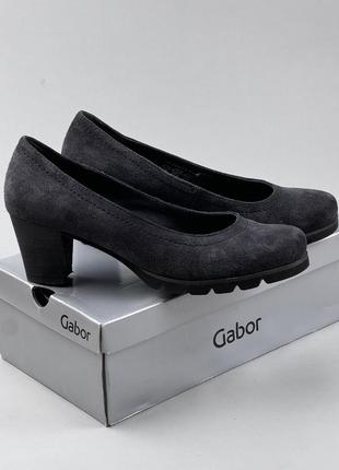 Туфли gabor замшевые