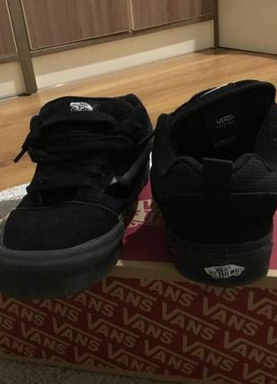 Vans knu school balck ,all black vans knu school оригінал